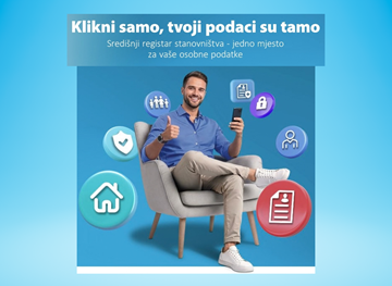 P O Z I V građanima na provjeru podataka u Središnjem registru stanovništva